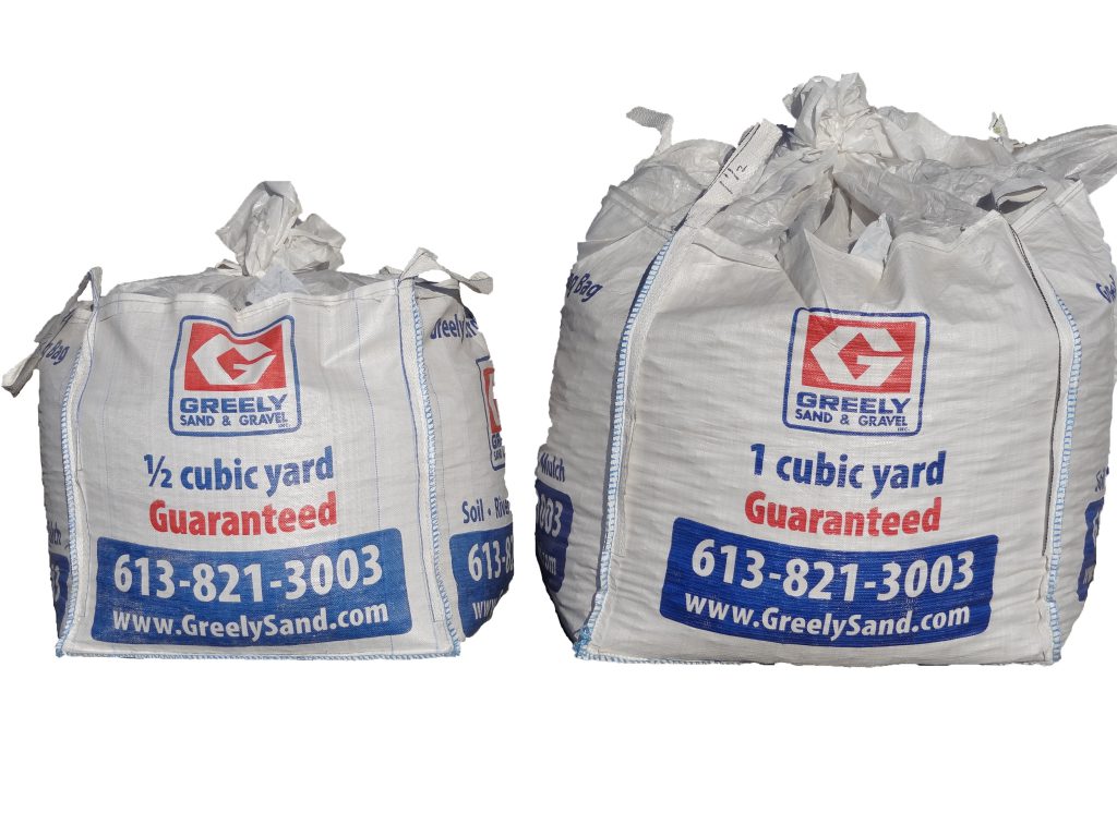 Cubic Yard Bags Ottawa Greely Sand Gravel Inc