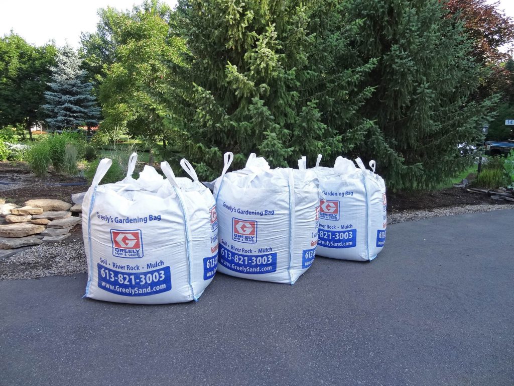 Cubic Yard Bags Ottawa Greely Sand & Gravel Inc.