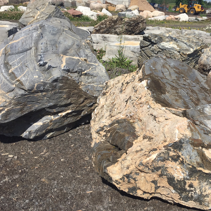 Decorative Landscape Boulders | Granite Boulders Ottawa | Rock Gardens