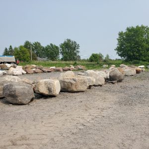 Depot with a row of Large Landscape Rock