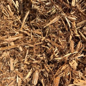 Landscapers Cedar Mulch up close
